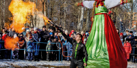 Огненное шоу, ярмарочный столб, представления, концерты и народные игры ждут ступинцев на Масленице - Regions.Ru