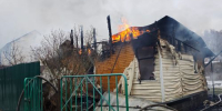 В Шматово сгорел дачный дом - Stupino.Info