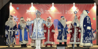 Снегурочка и восемь Дедов Морозов открыли зимний сезон в Ступинском парке - Regions.Ru