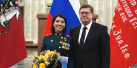 Герой России Людмила Болилая получила высокую награду в Музее Победы - Regions.Ru