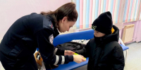 В г.Ступино автоинмпектор провела беседы в детской поликлинике0326 - Городской округ Ступино